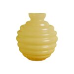 Vaso cerchi giallo grande - Bomboniere Claraluna