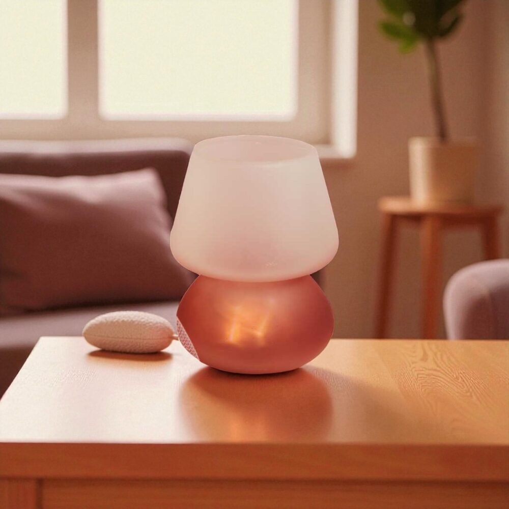 Lampada rosa led - Bomboniere Claraluna