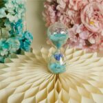 Clessidra colorata celeste - Bomboniere Claraluna