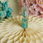 Clessidra colorata polvere celeste - Bomboniere Claraluna