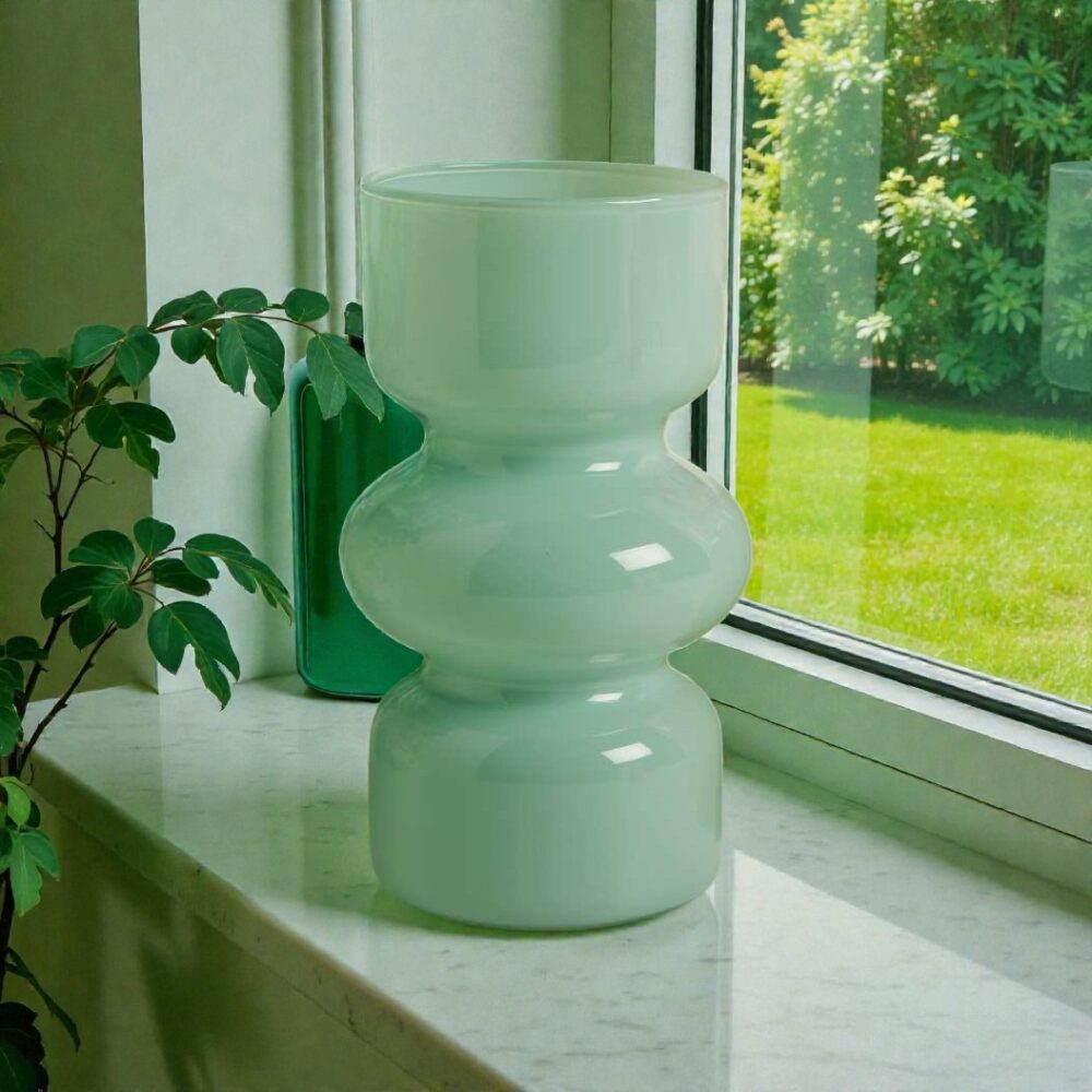 Vaso geometrico azzurro - Bomboniere Claraluna