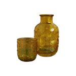 Caraffa con bicchiere gialli - Bomboniere Claraluna