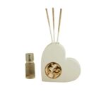 Diffusore cuore mondo oro - Bomboniere Claraluna