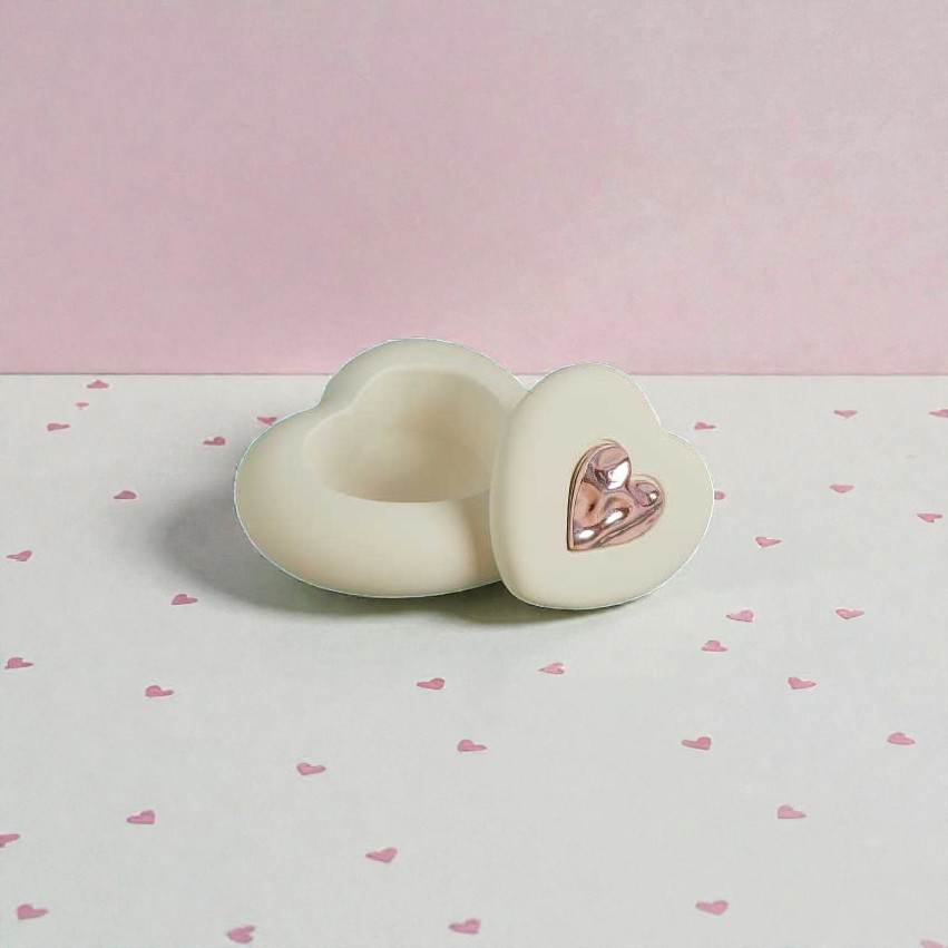 Scatolina cuore rosa - Bomboniere Claraluna