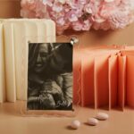 Cornice nuvoletta bianca con cuore strass - Bomboniere Claraluna