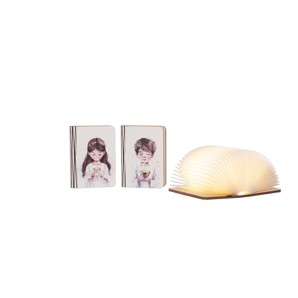 Libro Luminoso Comunione Femmina-Cuorematto