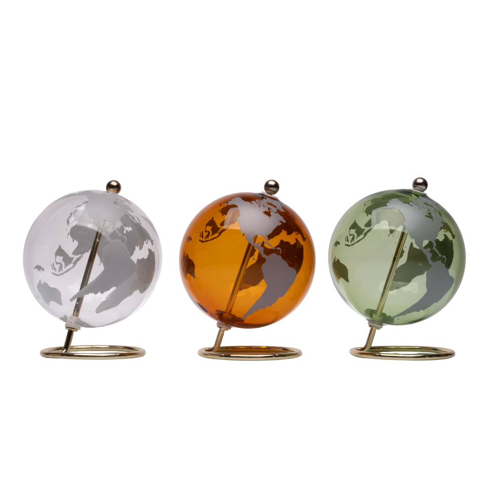 Mappamondo diametro 10 cm in tre colori assortiti – Amici di Cuorematto– Amici di Cuorematto (Copia)