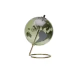 Mappamondo diametro 14 cm verde – Amici di Cuorematto