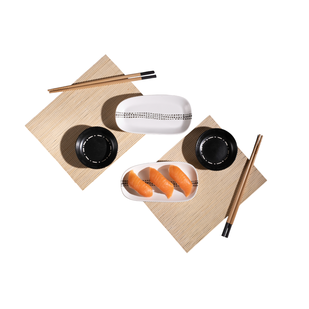Sushi Set 2 Persone 8 Pezzi – Amici di Cuorematto