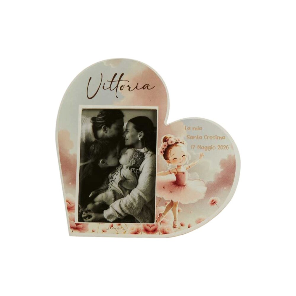 porta foto cuore