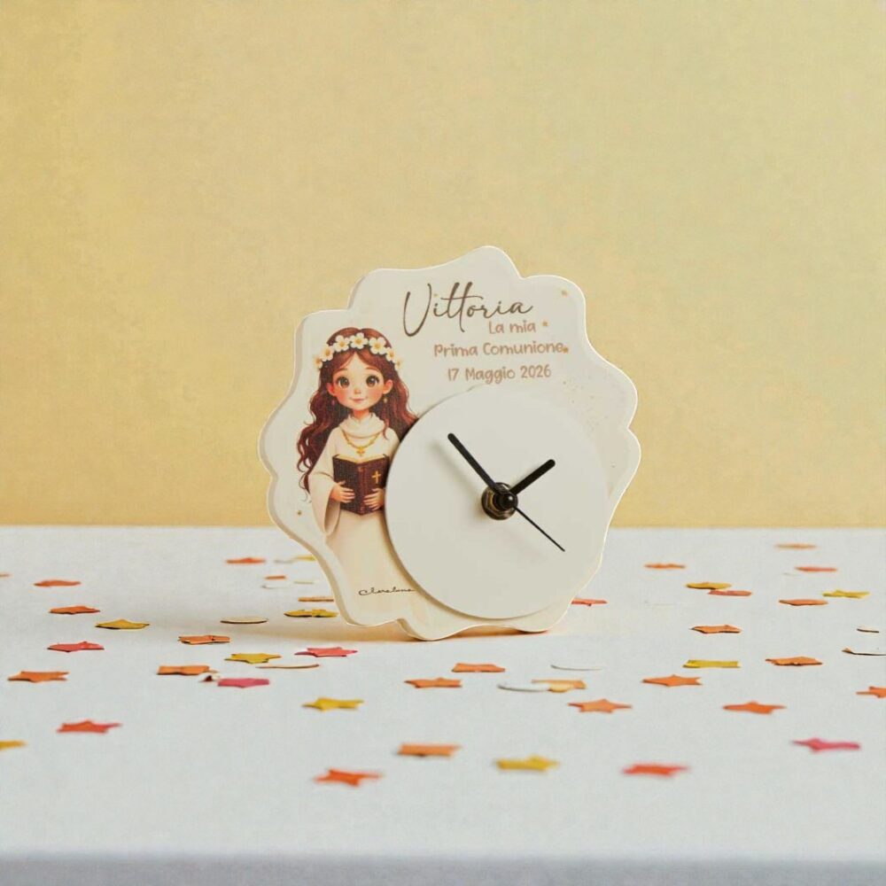 Orologio Prima Comunione lei - Bomboniere Claraluna