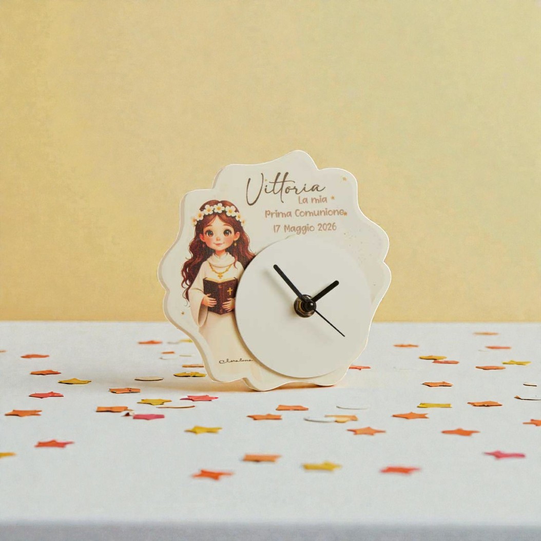 Orologio Prima Comunione lei - Bomboniere Claraluna