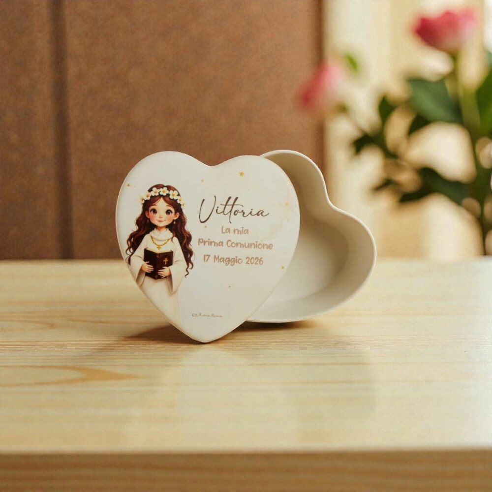 Scatolina Prima Comunione lei - Bomboniere Claraluna