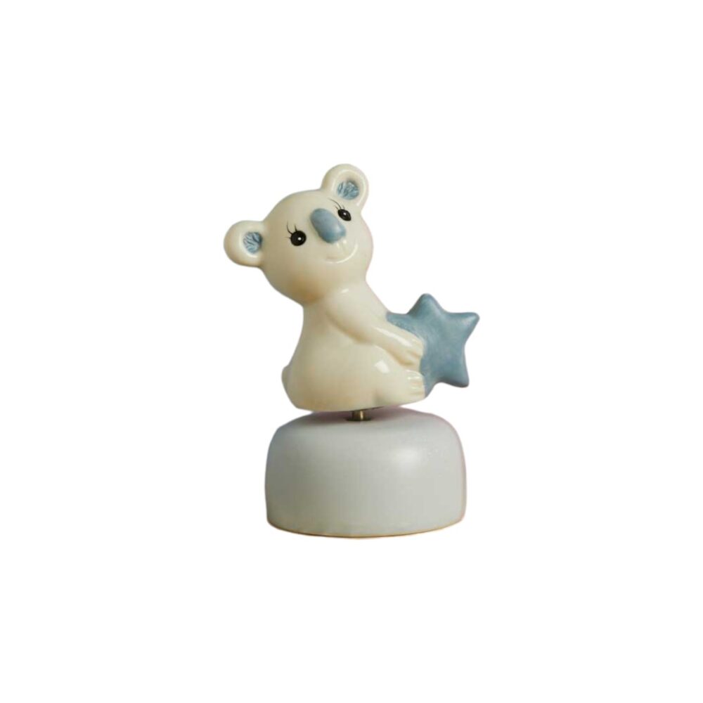 Carillon orsetto celeste - Bomboniere Claraluna