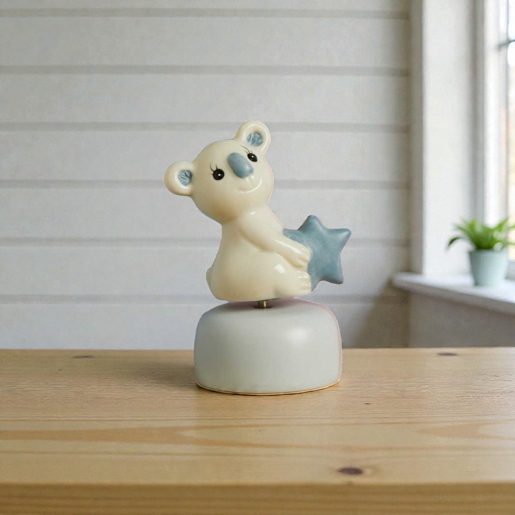 Carillon orsetto celeste - Bomboniere Claraluna