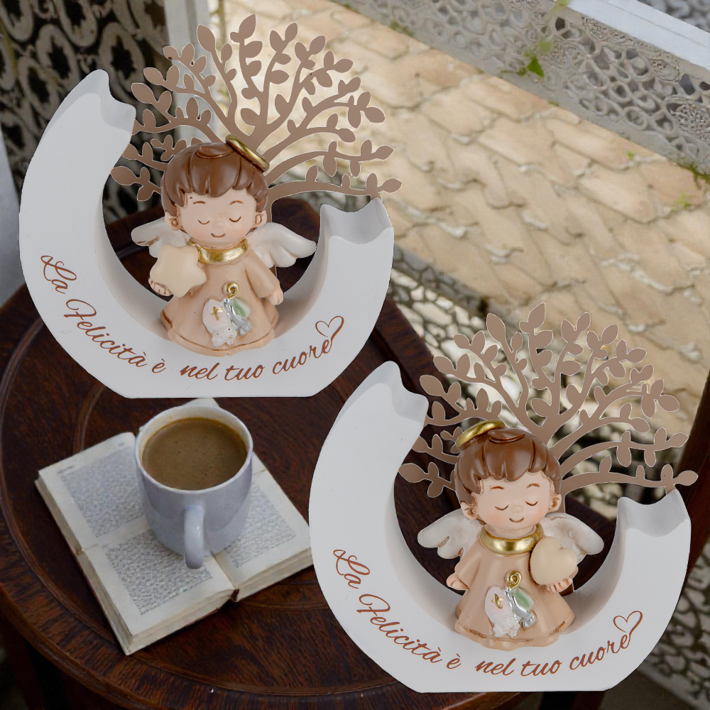 Albero Angelo Pop Cm12 H11Bomboniere ETM - immagine 2