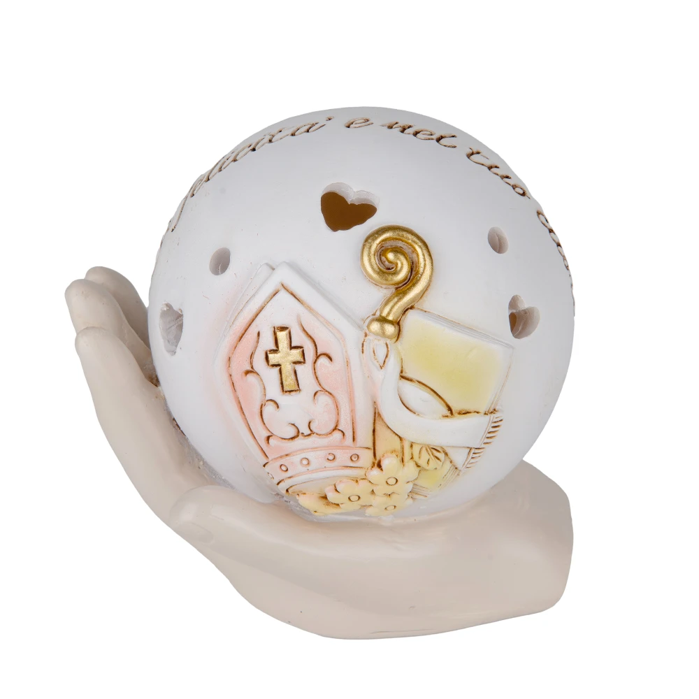 Led Icona Cresima Raggio Cm8 Bomboniere ETM