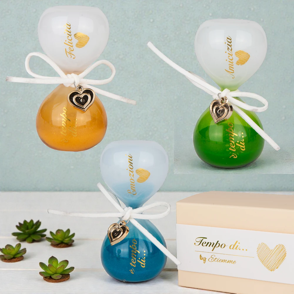 Clessidra Tempo H8 C/Box Bomboniere ETM - immagine 2