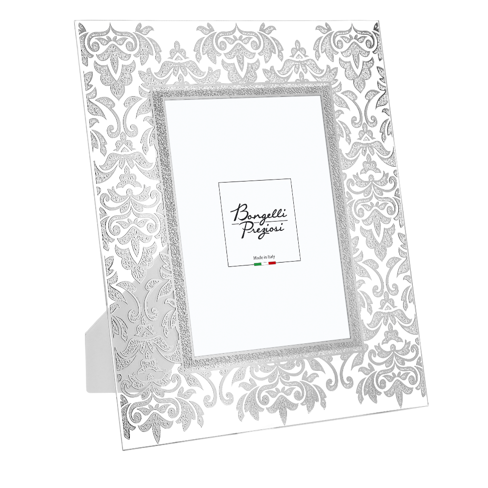 Portafoto in vetro Firenze argento 13x18 – Bongelli Preziosi