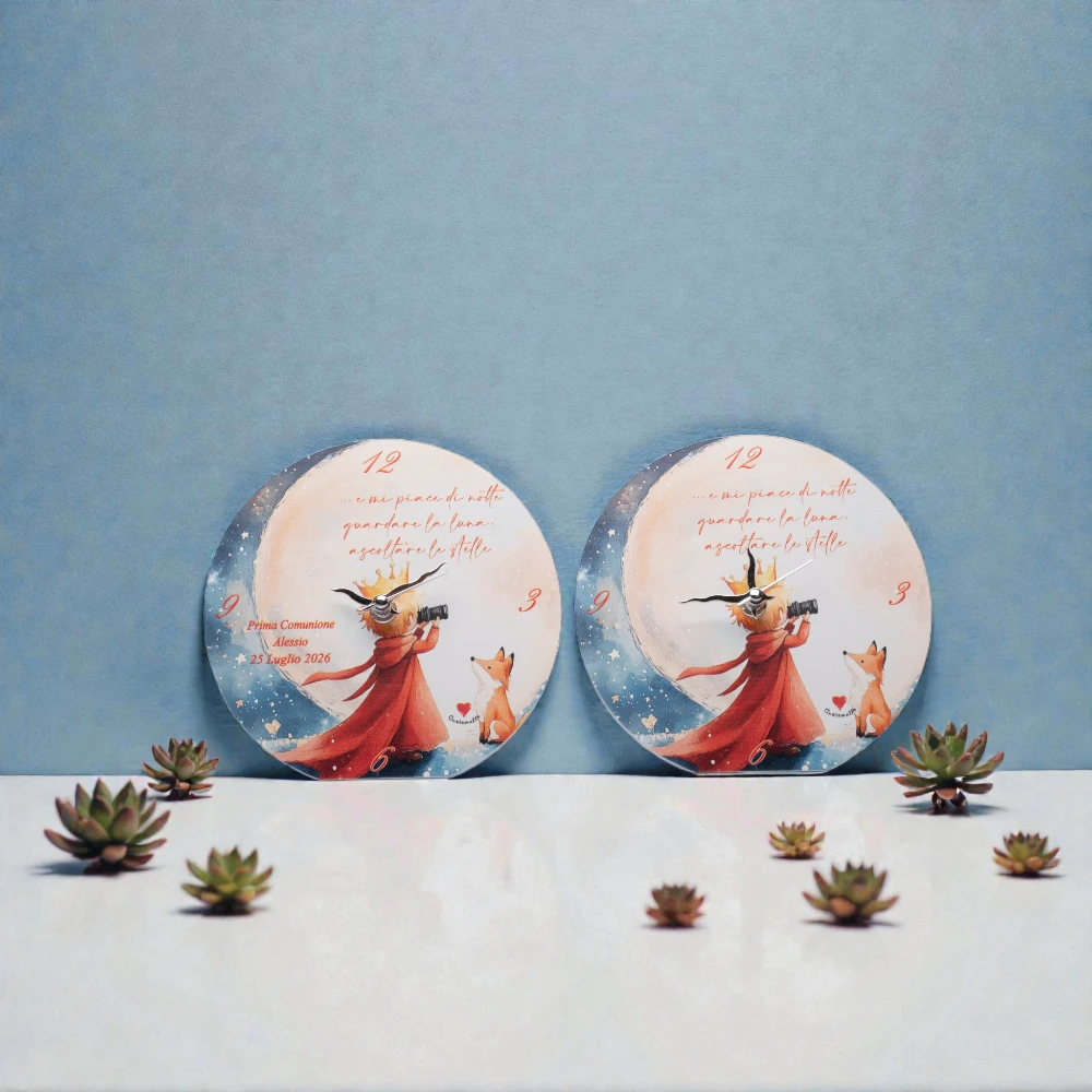 Orologio Piccolo Principe 15 cm – Cuorematto - immagine 2