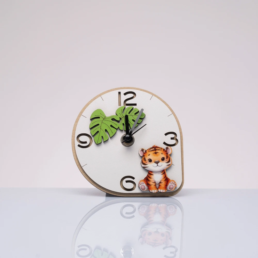 Orologio Tigrotto diametro 11 cm Cuorematto - immagine 2