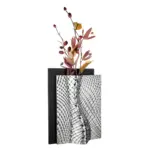 Vaso Ophis H.30 Nero Argento – Bongelli Preziosi