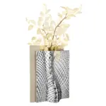 Vaso Ophis H.30 Nocciola Argento – Bongelli Preziosi