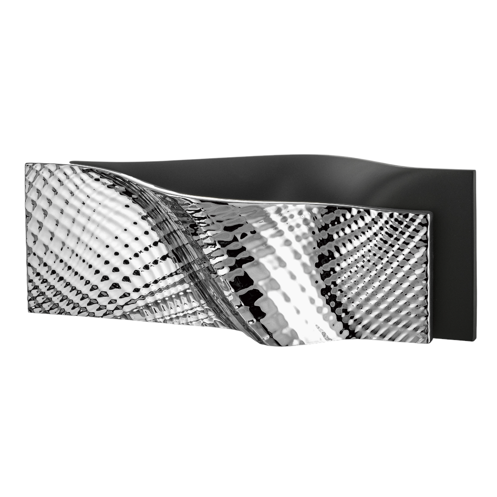 Centrotavola Ophis 35×18 Nero Argento – Bongelli Preziosi