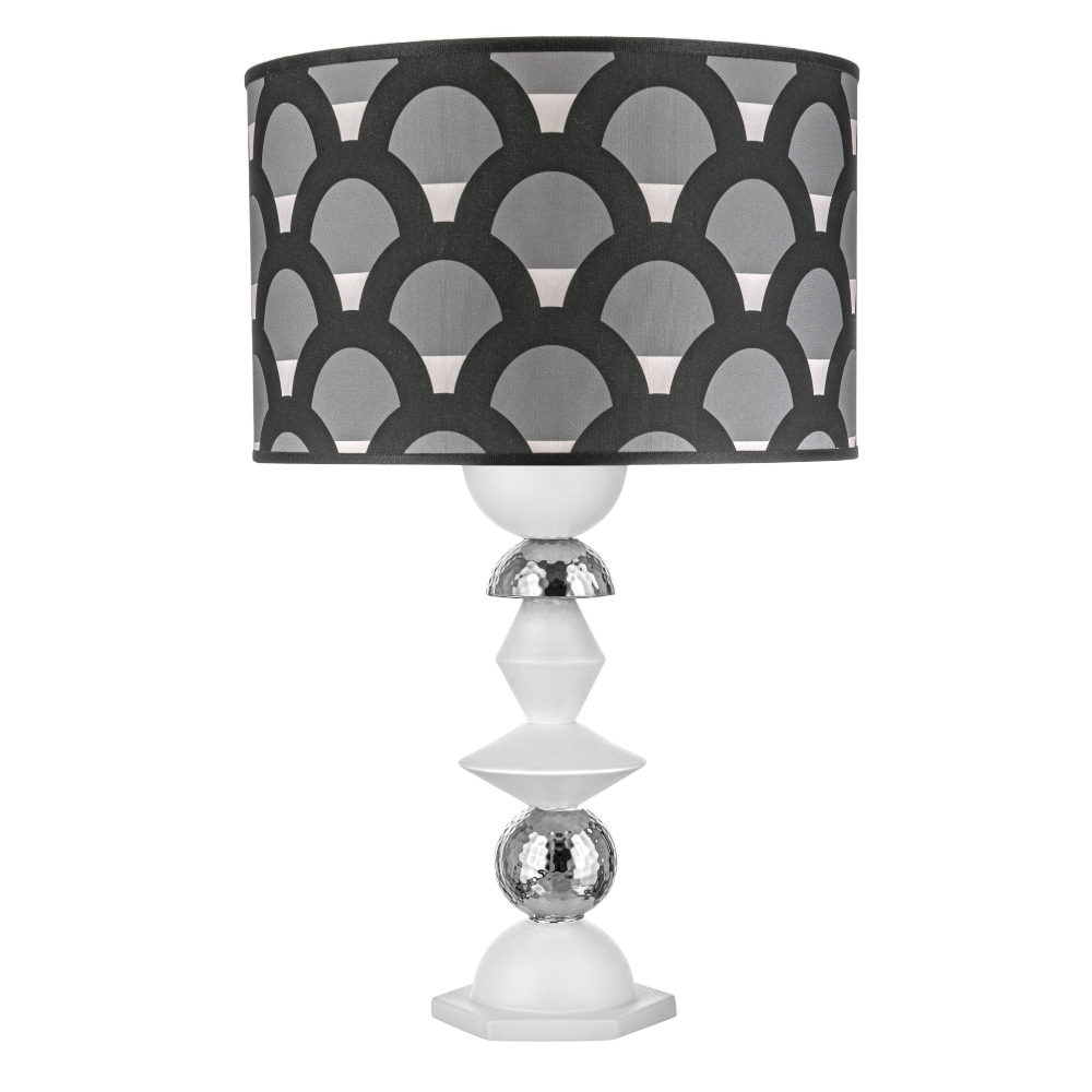 Lampada Liberty Fantasy H.65 Bianca Argento – Bongelli Preziosi