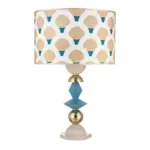 Lampada Liberty Fantasy H.65 Blu Cipria – Bongelli Preziosi