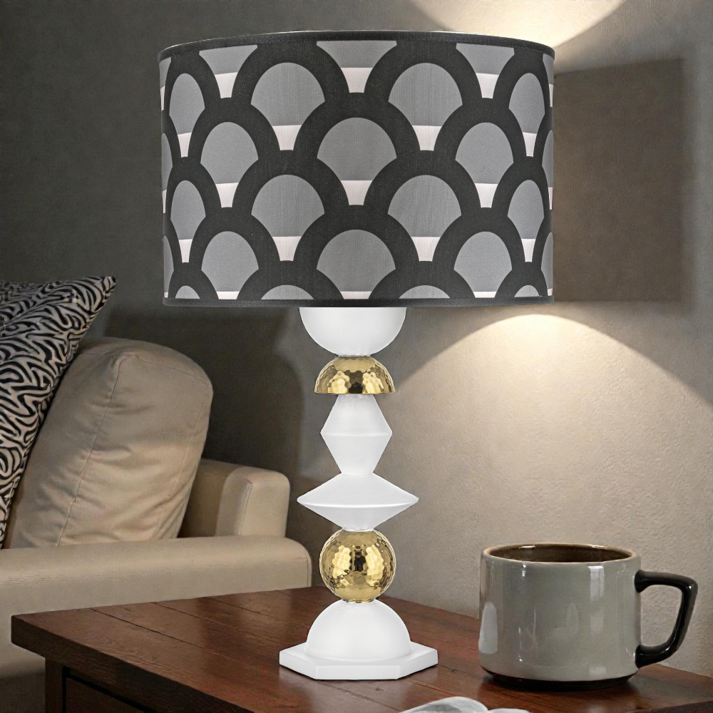 Lampada Liberty Fantasy H.65 Bianca Oro – Bongelli Preziosi - immagine 2