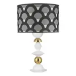 Lampada Liberty Fantasy H.65 Bianca Oro – Bongelli Preziosi