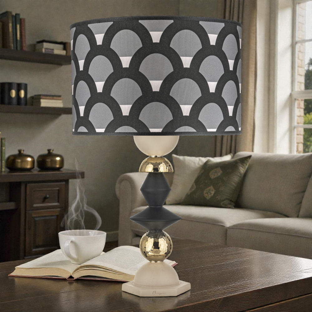 Lampada Liberty Fantasy H.65 Nocciola Oro – Bongelli Preziosi - immagine 2