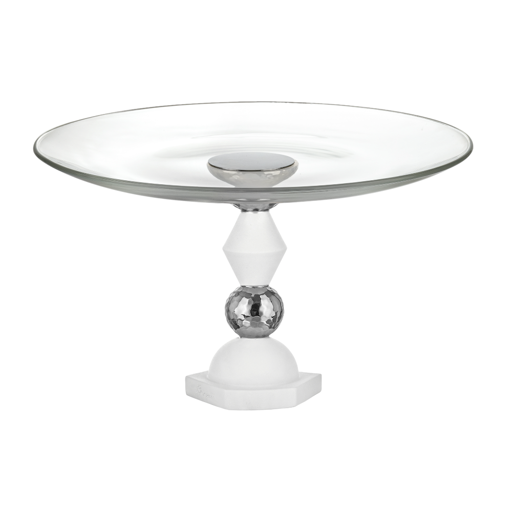 Centrotavola Liberty D.28 Bianco Argento – Bongelli Preziosi