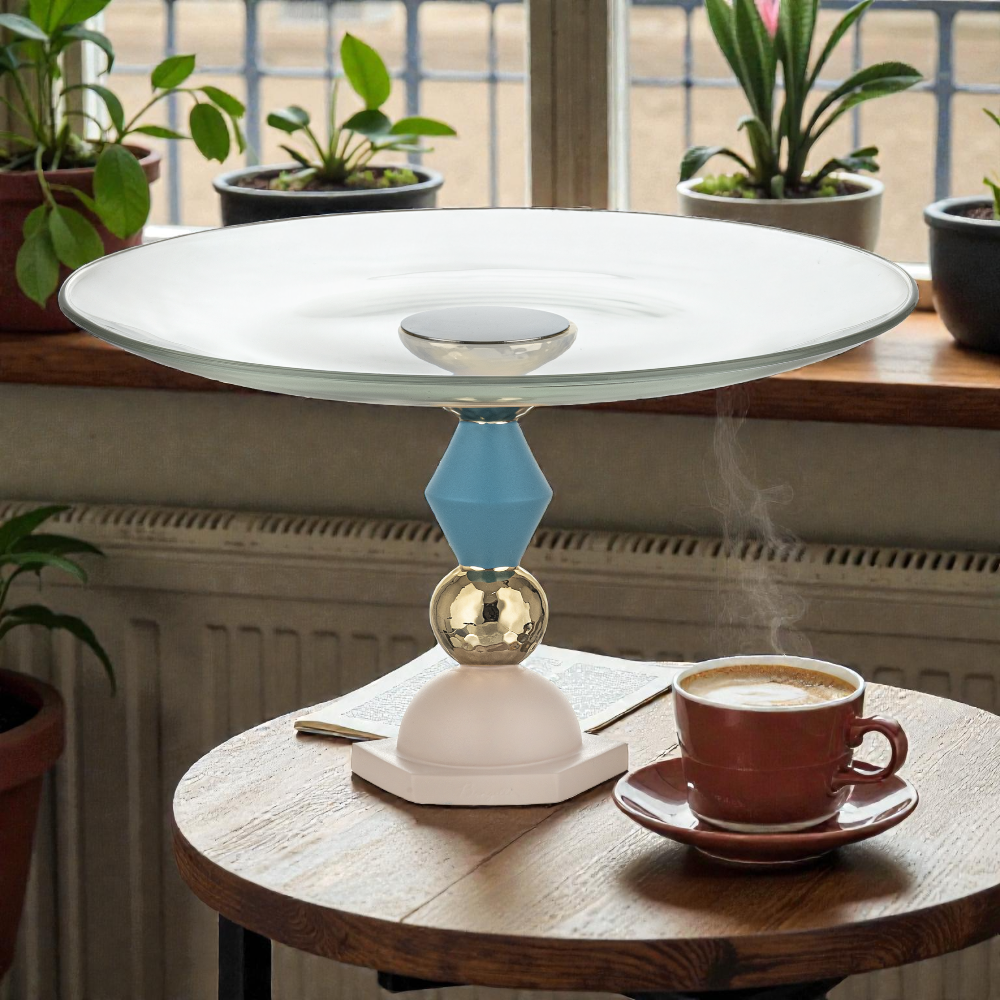 Centrotavola Liberty D.28 Blu Cipria – Bongelli Preziosi - immagine 2