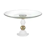 Centrotavola Liberty D.28 Bianco Oro – Bongelli Preziosi