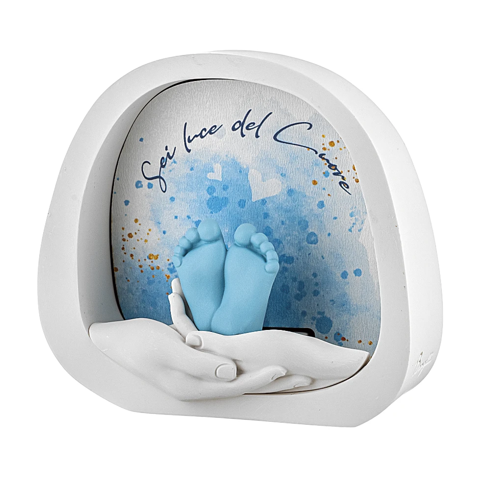 Mani con Piedini Luce 12x11 Celeste – Bongelli Preziosi