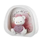 Orsetto Luce Scatolina 12x11 Rosa – Bongelli Preziosi