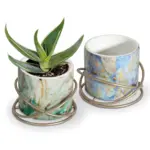 Porta piantine stand - Bomboniere solidali Quadrifoglio