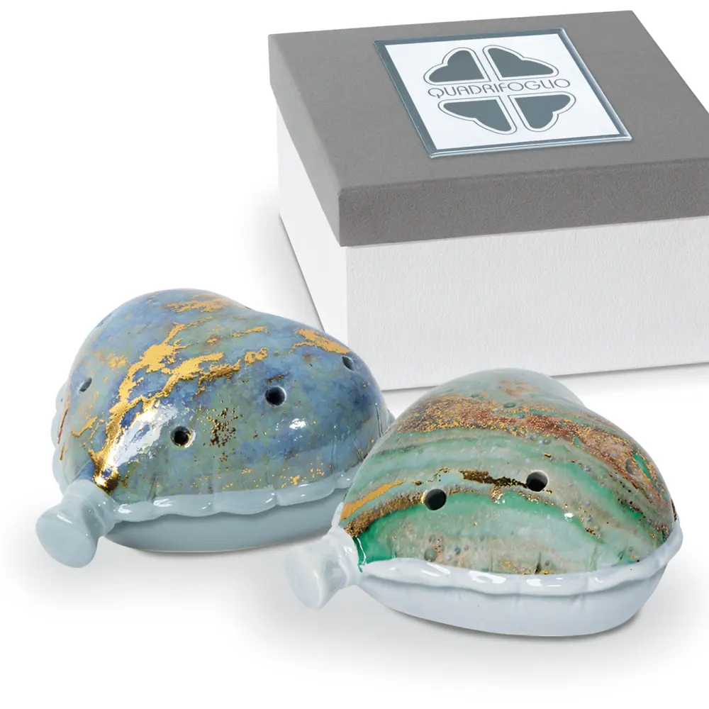 Cuore Led - Bronzo - Bomboniere solidali Quadrifoglio