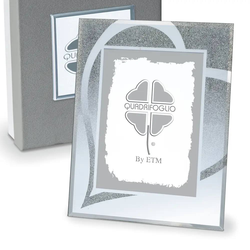 Portafoto collezione Diamante cm 28x33 - Bomboniere solidali Quadrifoglio