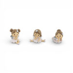 Ballerina media in resina 3 soggetti assortiti h 5.5 cm