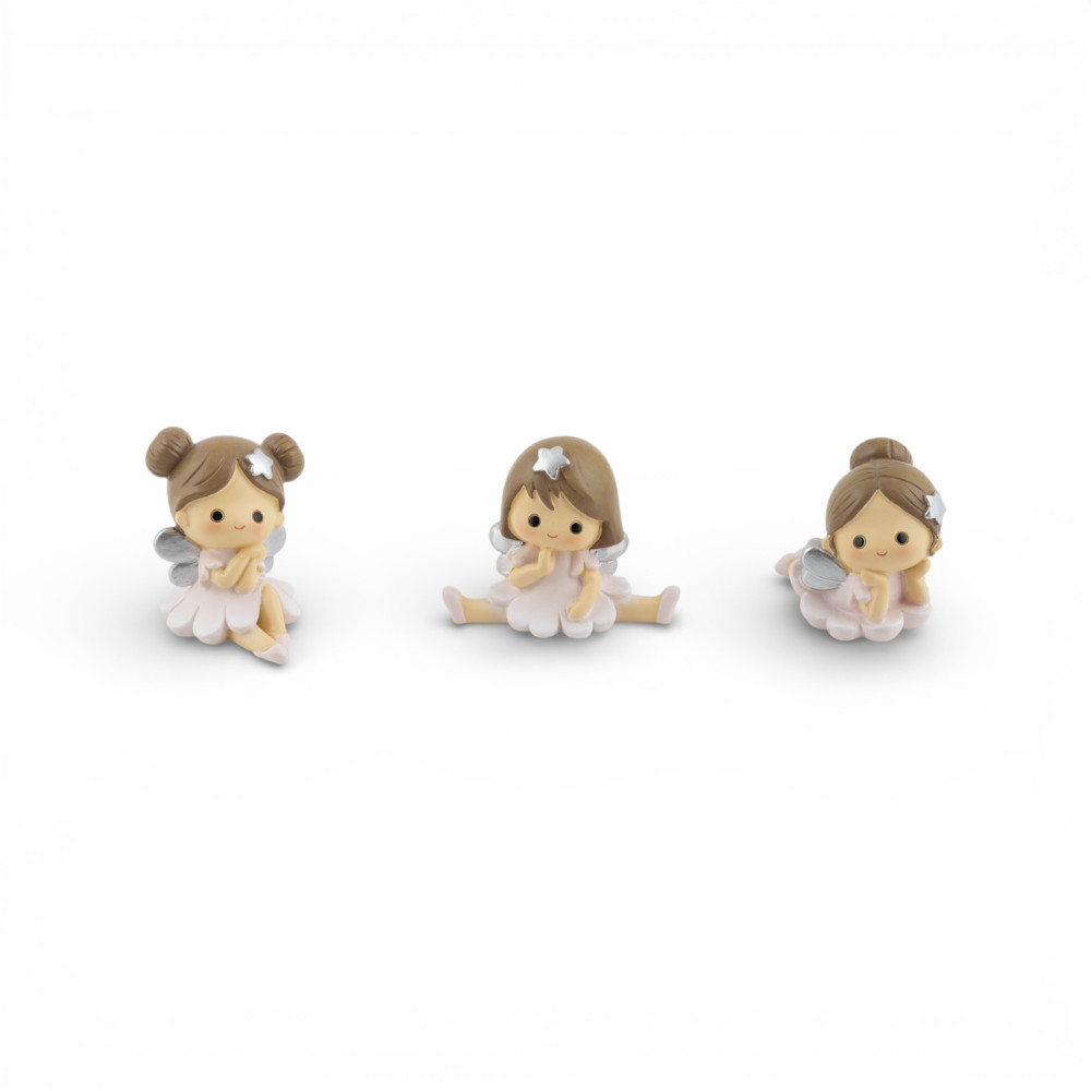 Ballerina media in resina 3 soggetti assortiti h 5.5 cm