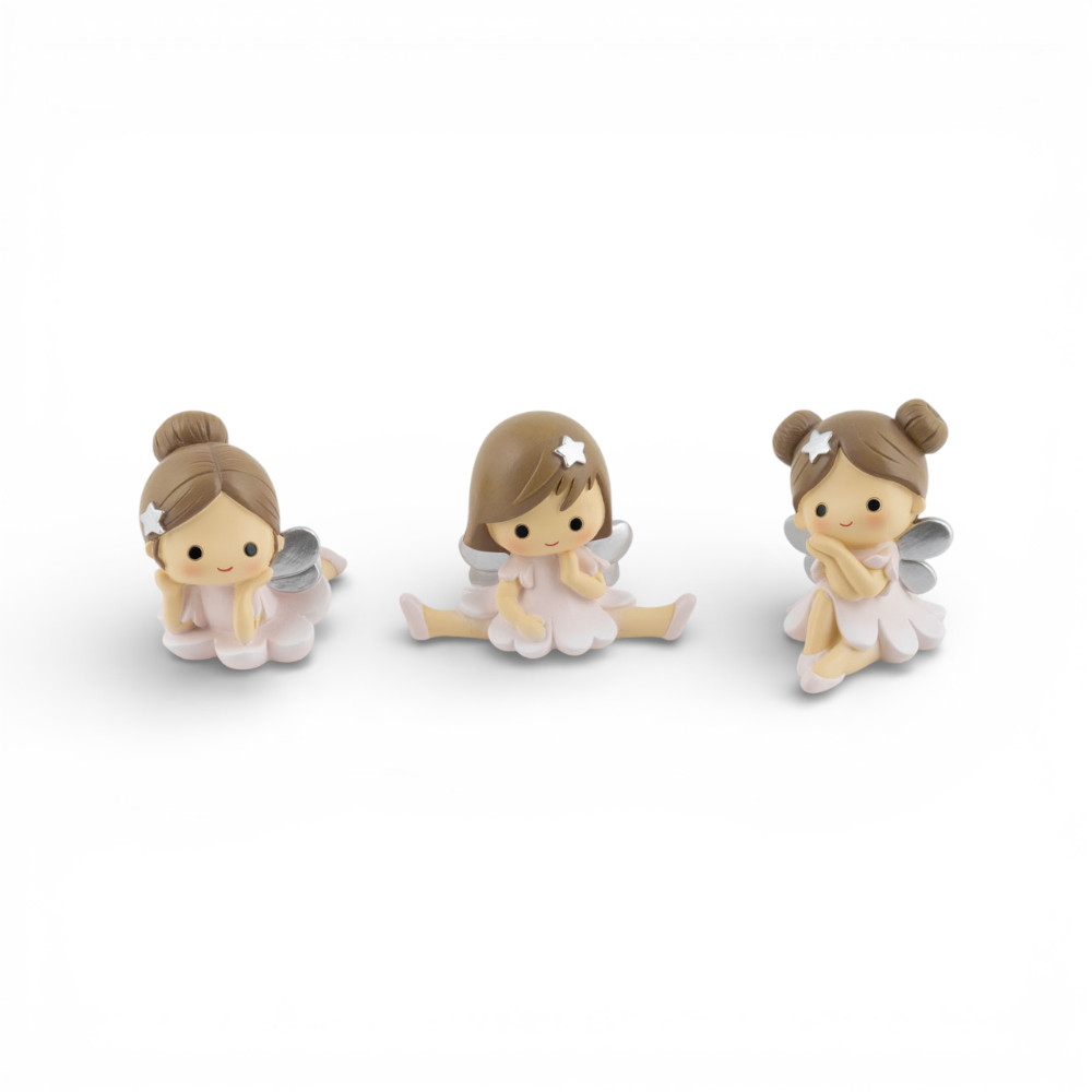 Ballerina grande in resina 3 soggetti assortiti h 8.5 cm