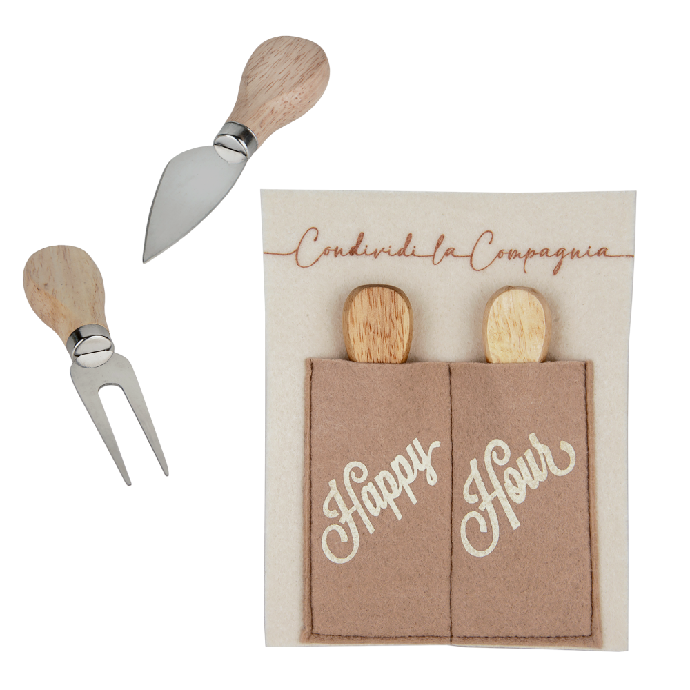 Formaggio Gourmet Cm12,5 C/Pocket (16x19) Bomboniere ETM