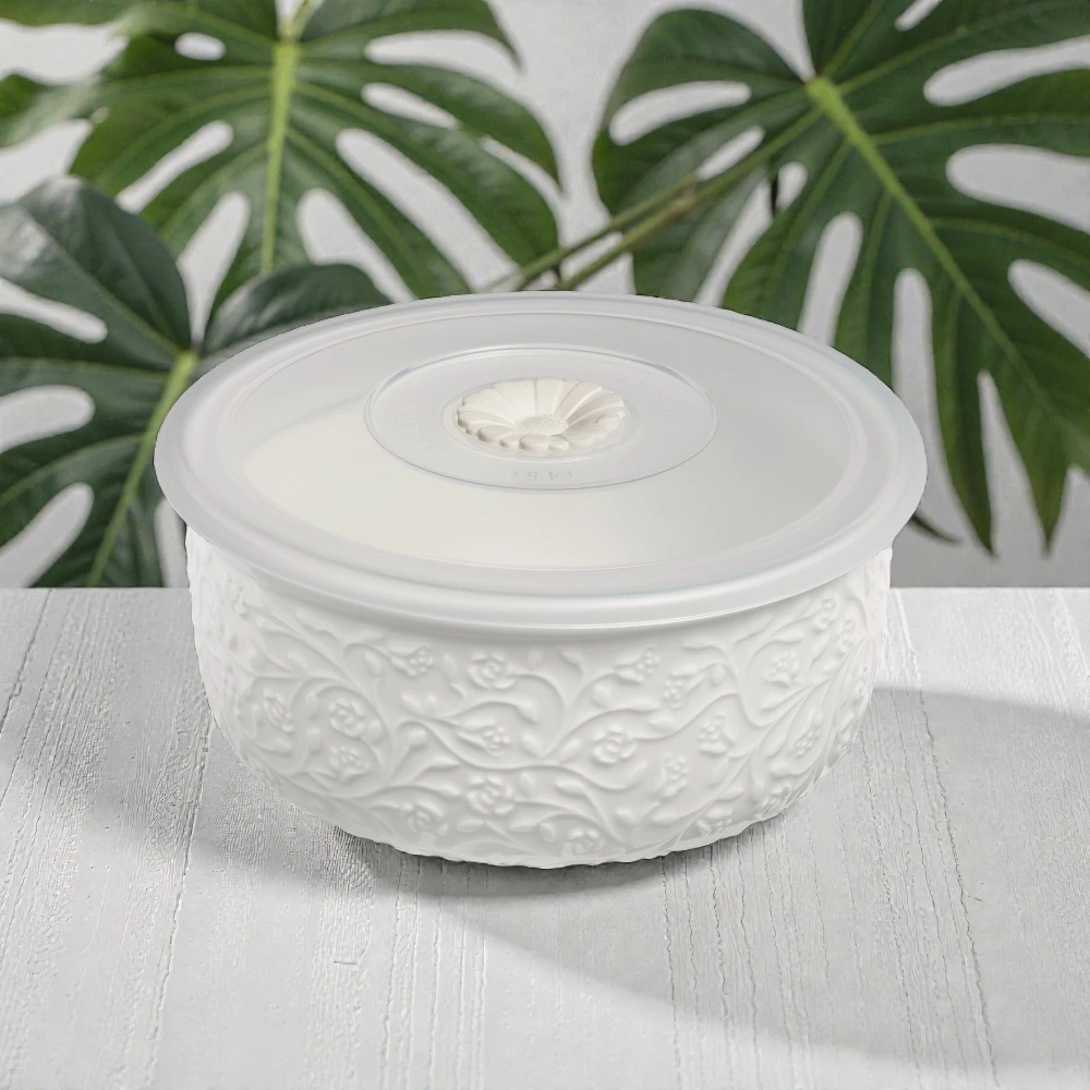 Contenitore Porcellana Rose Dm16 x H7,5 Bomboniere Fantin - immagine 2