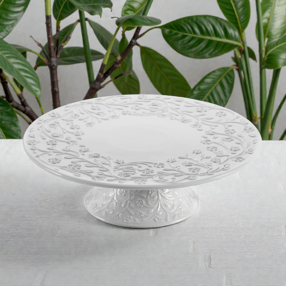 Alzata Porcellana Rose Dm25,5 x H8 Bomboniere Fantin - immagine 2