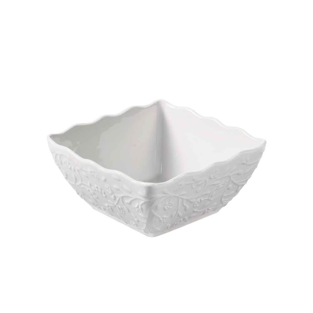 Ciotola Porcellana Rose Cm16,5 x 16,5 H8 Bomboniere Fantin