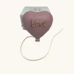 Palloncino Cuore Rosa con scritta Love con Scatola Bomboniere AD