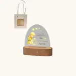 Lampada Led con Plexi Cupola Piccolo Principe con shopper Bomboniere AD